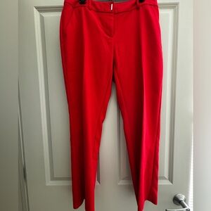 Apt. 9 Vibrant Red Ankle Pants